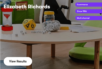 Elizabeth Richards - achieving record online sales - Marketing
