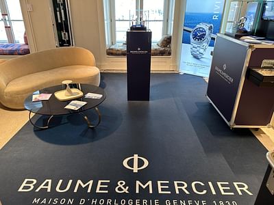 Dekoration / Events Baume & Mercier bundesweit - Marketing
