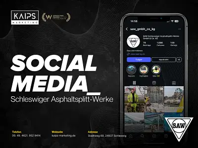 // Social Media_SAW | Unternehmensdarstellung - Social Media