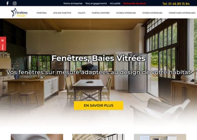 Fenêtres Étoile - Fenêtres sur mesure - Marketing