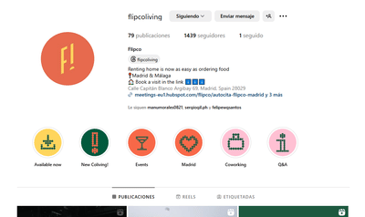 FLIPCO - Redes Sociales