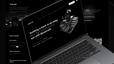 Brand and Product Design for Modular Banking - Website Creation
