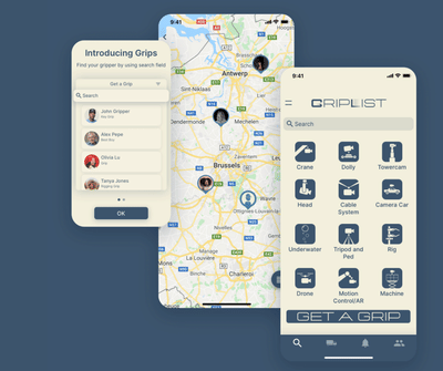 Griplist - App to find the best Gripping Gear. - Mobile App