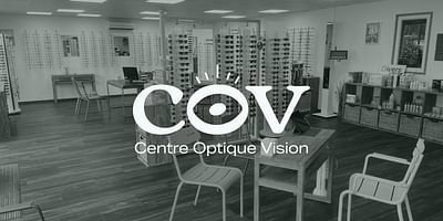 Centre Optique Vision - Identité visuelle & Site - Image de marque & branding