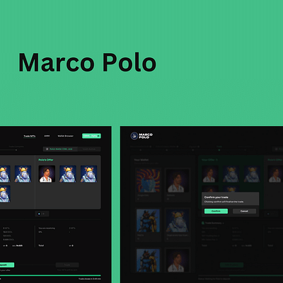 Marco Polo Web3 Escrow & NFT Project - Software Ontwikkeling