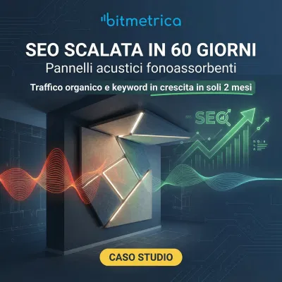 Scalato la SEO in 60 giorni: Pannelli Acustici - Référencement naturel
