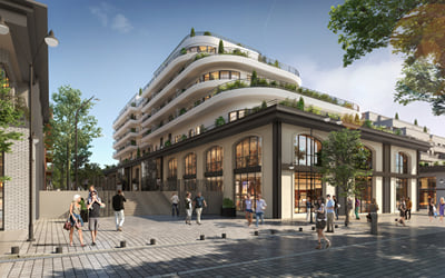 Le Village des Rosiers, Saint-Ouen — perspectives de commercialisation - 3D