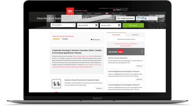 DelSuites - Web Application