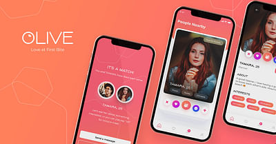 Olive Dating App - Mobile App