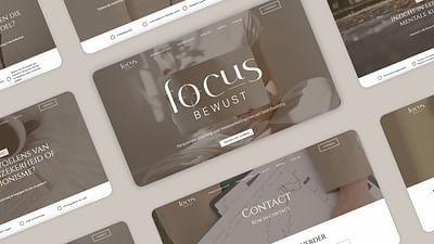 Focus Bewust | Website, Graphic design - Website Creatie