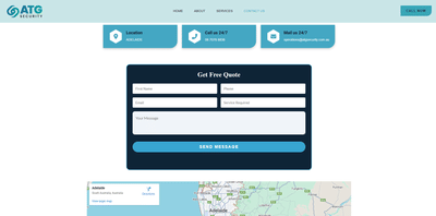 Static Website - Security Service - Website Creatie