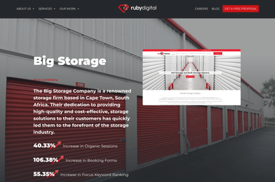 Big Storage (SEO & Link Building) - Webanalytik/Big Data