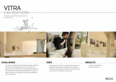 VITRA EXHIBITION - Werbung