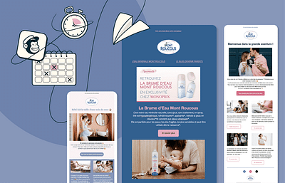Accompagnement e-mail marketing - Mont Roucous - Email Marketing