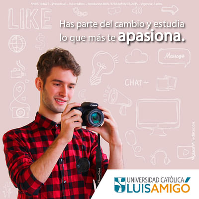Universidad Luis Amigo - Stratégie digitale