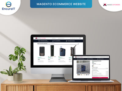 MagicVaporizers - Magento E-commerce Store - Webanwendung