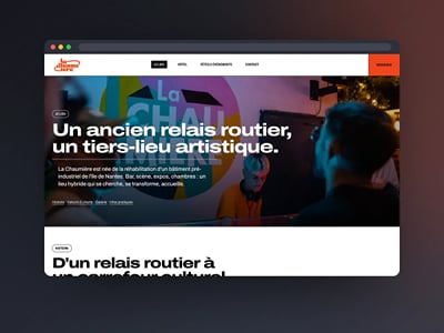 La Chaumière — site d'un bar événementiel et hôtel - Référencement naturel