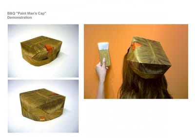 PAINT MAN'S CAP - Publicité