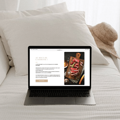 Création Site Web pour restaurant - Création de site internet