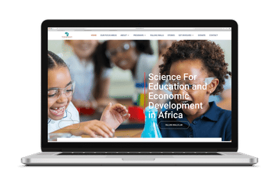 Science Squard Africa - Website Creatie