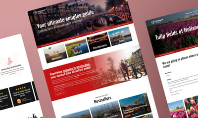 Datespot Amsterdam - Website / Branding - Website Creation