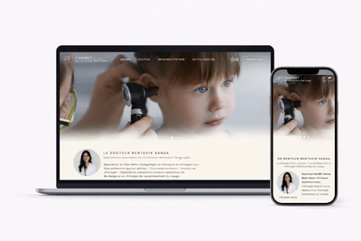 Website for ORL & Aesthetic Clinic - Website Creatie