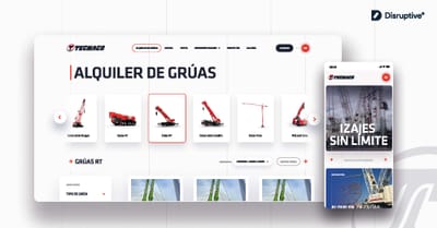 B2B Services Website Design for Tecmaco - Creación de Sitios Web