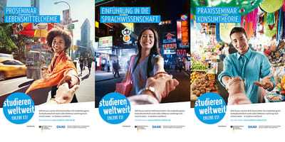 Round-the-world Kampagne - Social Media