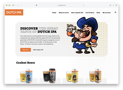 Dutch IPA - Website Creatie