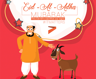 Eid Mubarak Card - Graphic Design