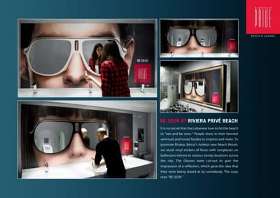 "Be Seen" - Republique - Publicité