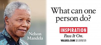 NELSON MANDELA - Werbung