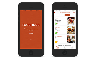 Foodmood - Mobile App