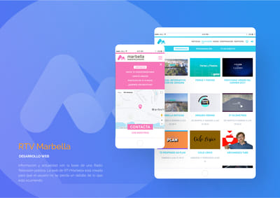 Radio y Televisión - Web Application