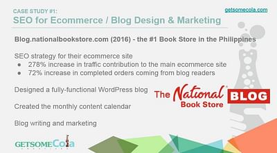 SEO Blog Marketing & eCommerce - E-commerce
