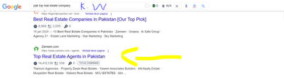 Zameen - Digital Marketing & SEO Services - Copywriting