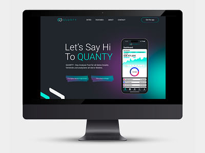 Web Design QUANTY GmbH - Grafische Identität