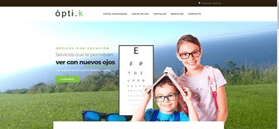 Optica Optik. Diseño web, seo y redes sociales - Creación de Sitios Web