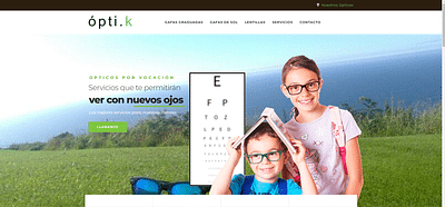 Optica Optik. Diseño web, seo y redes sociales - Creación de Sitios Web
