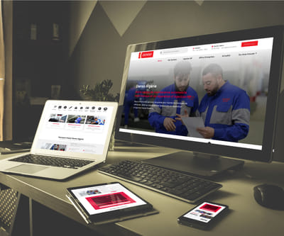 Réalisation du Site Web Institutionnel de Denso Algérie - Website Creation