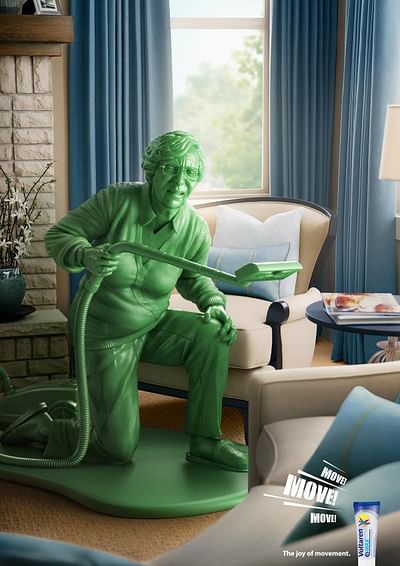 For freedom of movement, Vacuum - Advertising