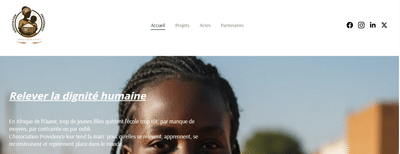 Site web - Comunicación corporativa