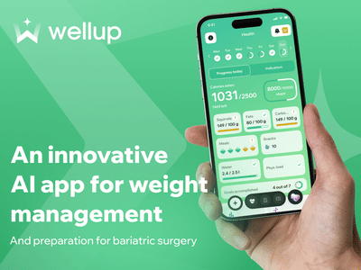 WellUp - AI Mobile App for Weigh Management - Intelligence Artificielle