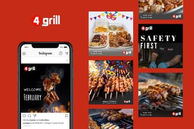 4GRILL (Social Media Management) - Réseaux sociaux