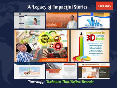 Website of various person company - Advertising