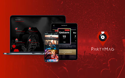 PartyMag Mobile App - App móvil