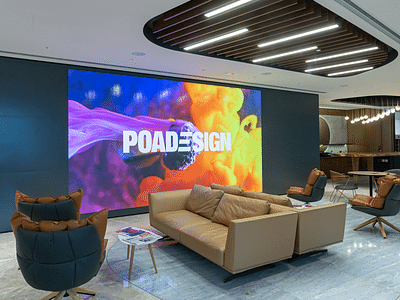 Indoor P1 LED wall - Werbung