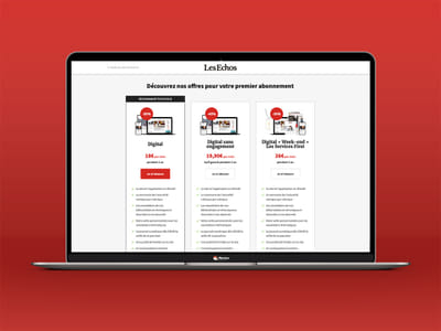 Boutique Les Echos - E-Commerce