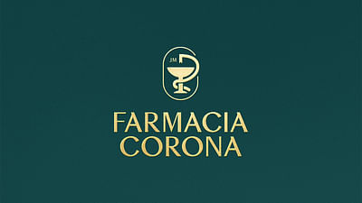 Diseño de identidad corporativa Farmacia Corona - Branding y posicionamiento de marca