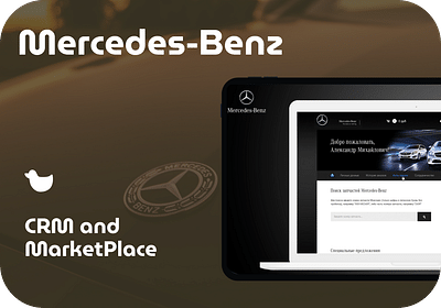 1 Million Parts, 1 Solution for Mercedes-Benz - Webseitengestaltung